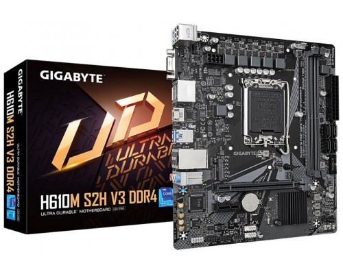 PLACA BASE GIGABYTE H610M S2H V3 DDR4 SOCKET1700 GEN12, GEN13, GEN14